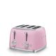 2. Smeg TSF03PKEU toaster 6 4 slots 2000 W Pink
