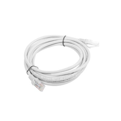 2. UTP patch cord Lanberg PCU6-10CC-0300-S (RJ45 - RJ45 ; 3m; UTP; cat. 6; gray color)