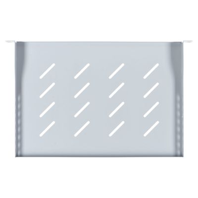9. LANBERG SHELF FOR CABINETS 19" 600MM (1U, 483X330MM) GRAY AK-1004-S