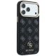 4. Guess Peony 4G Small Logo MagSafe Case for iPhone 17 Pro / 18 Pro - Black