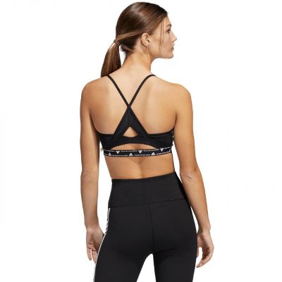 4. adidas Aeroreact Training Light-Support 3-Stripes Bra W HC7862