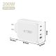5. Tech-Protect NC200W-GaN 4-Port 200W Wall Charger - White