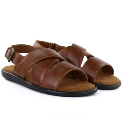 4. Comfortable men's brown sandals Bugatti TT153132