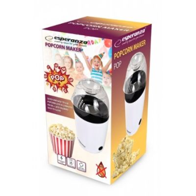 2. Esperanza POP EKP006 Popcorn Maker (1200 W; White)