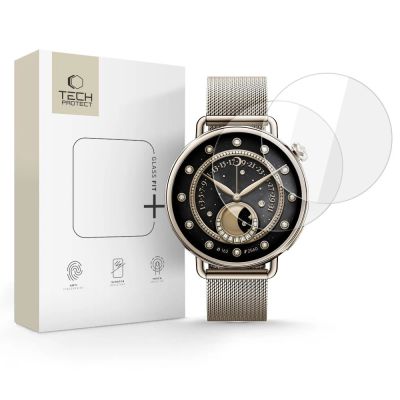 Tech-Protect Glass Fit+ 2-pack for Xiaomi Watch S4 41 mm