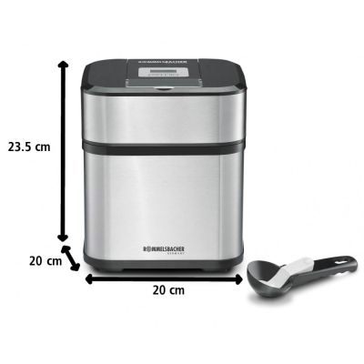 8. Rommelsbacher IM 12 1.5l Ice Cream Machine 1519305 (Black, Stainless Steel)