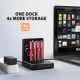 7. Axagon ADSA-M2C44 USB 4 Type-C Hard Drive Docking Station Black