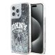 DKNY Liquid Glitter Big Logo Case for iPhone 15 Pro Max - Black