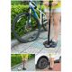 10. Rockbros GP6532B Floor Pump with Pressure Gauge - Black and Orange
