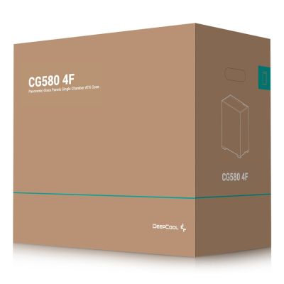 12. DeepCool CG580 4F R-CG580-BKADA4-G-1 Midi Tower Case Black