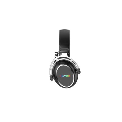 7. HATOR Hypergang 3 USB Wired & Wireless Headband Gaming Headset USB Type-C / USB Type-A Bluetooth Black