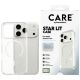 CARE by PanzerGlass Flagship Urban Explorer Case w. White MagSafe for iPhone 17 Pro - Clear Glitter