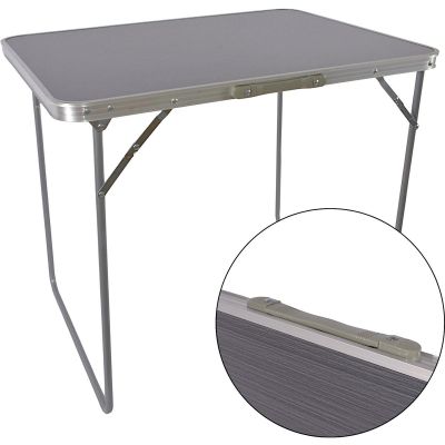 3. FOLDABLE CAMPING TABLE 80X60X70CM GRAY