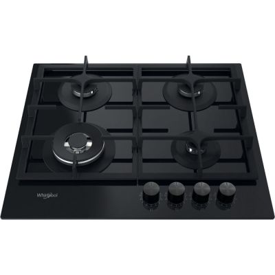 3. Whirlpool AKTL 629/NB1 cooktop Black Built-in 59 cm Gas 4 zone(s)