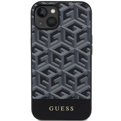 3. Guess GCube Stripes MagSafe case for iPhone 15 / 14 / 13 - black
