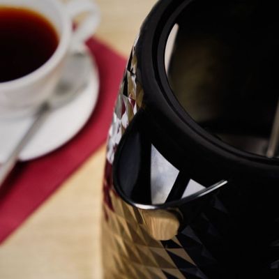 8. ELDOM ELLI KETTLE, CAPACITY 1.7 L, POWER 2200 W, BLACK, STRIP