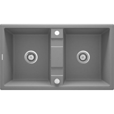 5. Deante Eridan 2-bowl sink without drainer ZQE_S203