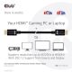 7. CLUB3D CAC-1375 HDMI Cable 5m HDMI Type A (Standard) Black