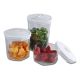 2. Solis 92278 Food Storage Container Other Box Transparent, White 3 pcs.