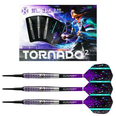 5. Harrows The Tornado 2 Darts 90% Softip HS-TNK-000013351