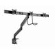 16. GEMBIRD ADJUSTABLE DESK ARM/MOUNT FOR 3 MONITORS 17-27, VESA 100X100MM, UP TO 6 KG
