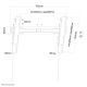 7. Neomounts LED-W650BLACK TV mount 190.5 cm (75") Black