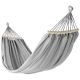 17. GARDEN HAMMOCK 2-PERSON LUXE XXL 250x150CM WITH SPREADER BAR AND COVER GRAY 1031170