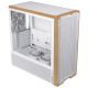 2. Lian Li Lancool 217 PC Case, Midi-Tower, ATX, Tempered Glass - White