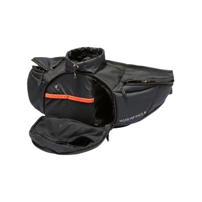 4. Vaude Moab Hip Pack 4 Bike Waist Bag – Black