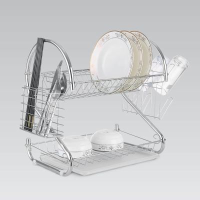 3. 53 cm Dish Drainer MR-1025-53 SILVER MAESTRO