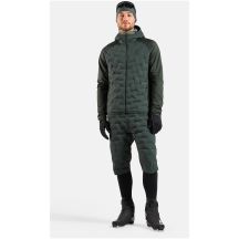 ODLO Zeroweight Insulator Mid Layer Hoody Full Zip Men’s Hybrid Jacket, Green