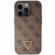 3. Guess GUHCP14LP4TDSCPW case for iPhone 14 Pro - brown Crossbody 4G Metal Logo