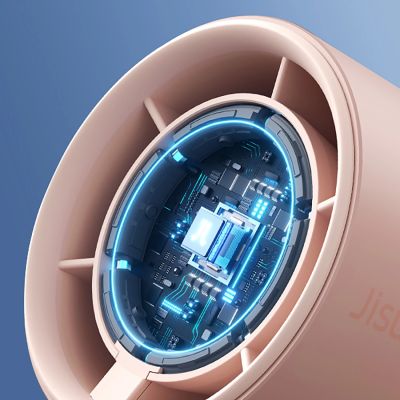 6. Jisulife Handheld Fan Pro1 3600mAh FA53 (ABS) Mini Blower Portable USB Fan - Pink