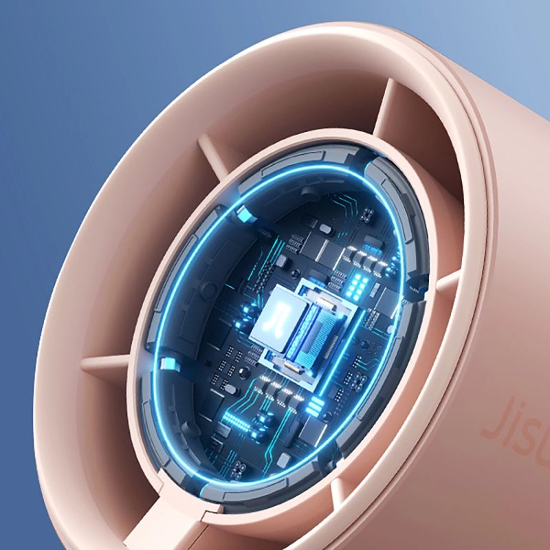 6. Jisulife Handheld Fan Pro1 3600mAh FA53 (ABS) Mini Blower Portable USB Fan - Pink