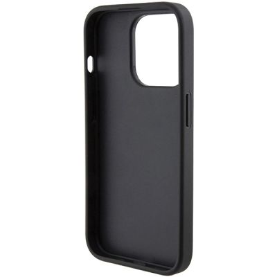 7. Karl Lagerfeld Quilted K Pattern iPhone 15 Pro Case - Black