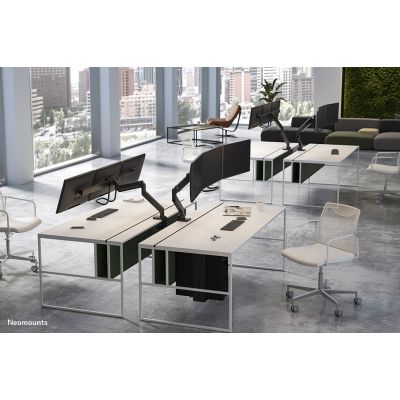 18. Neomounts NM-D775DX3BLACK Monitor Holder/Stand 68.6 cm (27") Desk Black