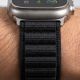 7. Tech-Protect Nylon Pro Strap for Apple Watch 44 / 45 / 46 / 49 mm – Black