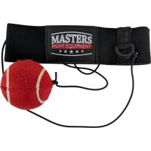 Reflex ball on elastic band with headband MASTERS SP-MFE-HEAD-TOP