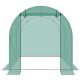 40. GREENHOUSE GARDEN TUNNEL 200x200x200CM PE GREEN STEEL STRUCTURE
