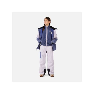 2. ROSSIGNOL JR STRAWPILE FLEECE FZ children's sweatshirt blue