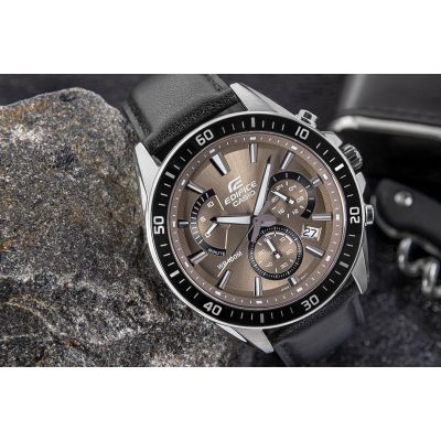 4. Men's Watch CASIO EDIFICE EFR-552L-5AVUEF + BOX