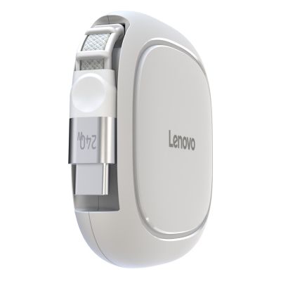4. Lenovo GX91V57059 240W USB-C Retractable Cable White