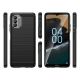 2. Carbon Case cover for Nokia G400 flexible silicone carbon cover black