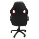 3. ENZO SWIVEL CHAIR RED BLACK