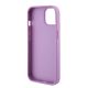 6. Guess GUHCP15SP4EPMU iPhone 15 6.1" purple/light purple hardcase Leather 4G Stamped