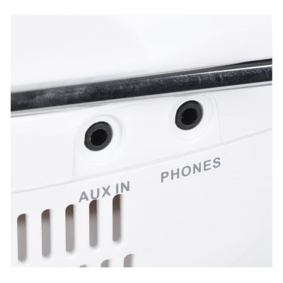 10. JVC RC-E451W Boombox – White