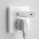 5. Dudao A14EUC PD 20W USB-C Wall Charger with Cable - White