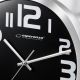 8. ESPERANZA WALL CLOCK ZURICH BLACK EHC013K
