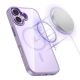 4. Tech-Protect MagMat MagSafe Case for iPhone 17 - Transparent Purple