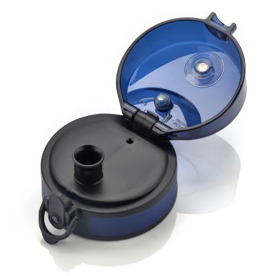 4. Meteor 650 ml navy blue sports bottle